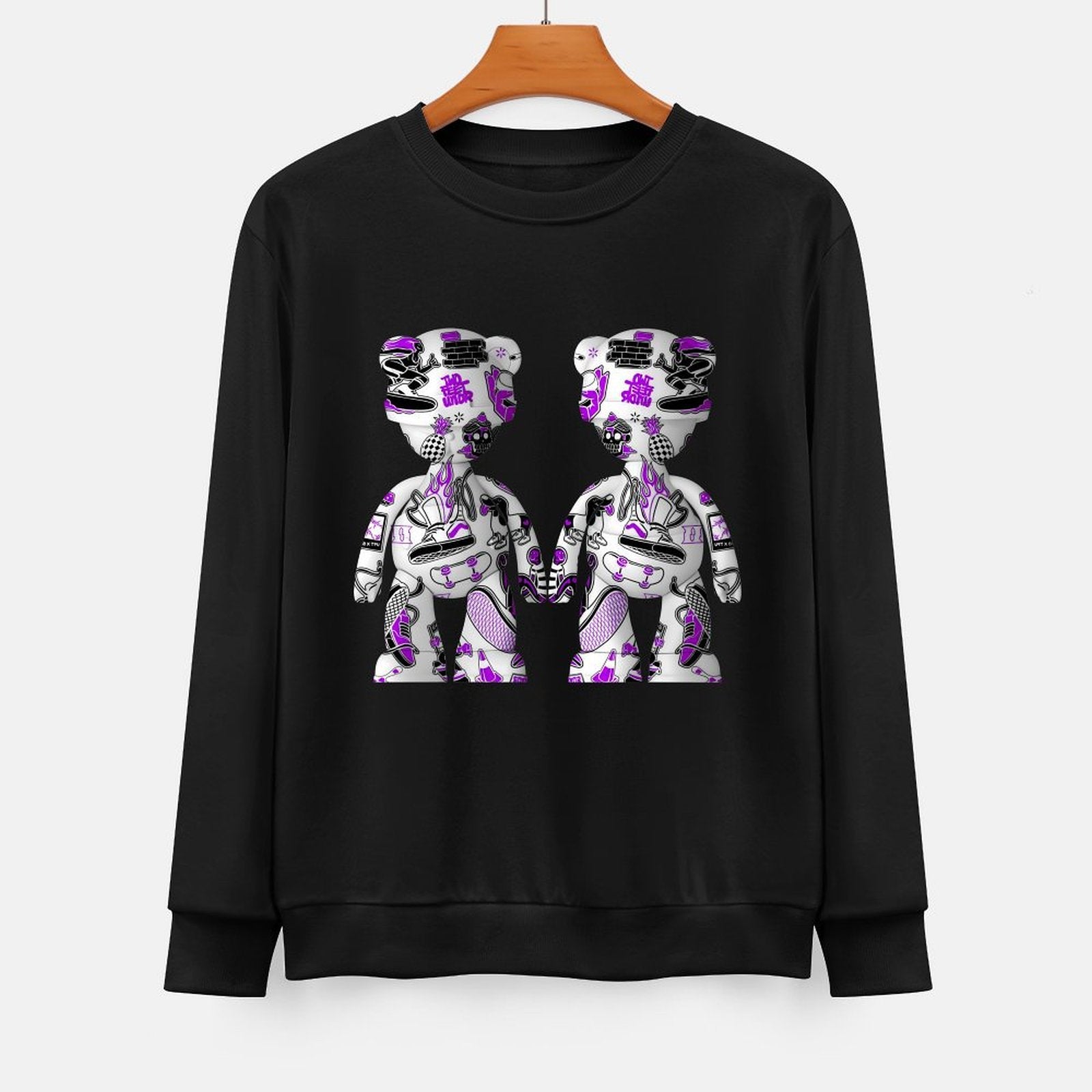 Long Sleeve With Front Pattern Clean Edges